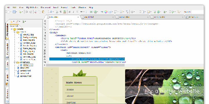 HTML Editor Coffeecup Free Download