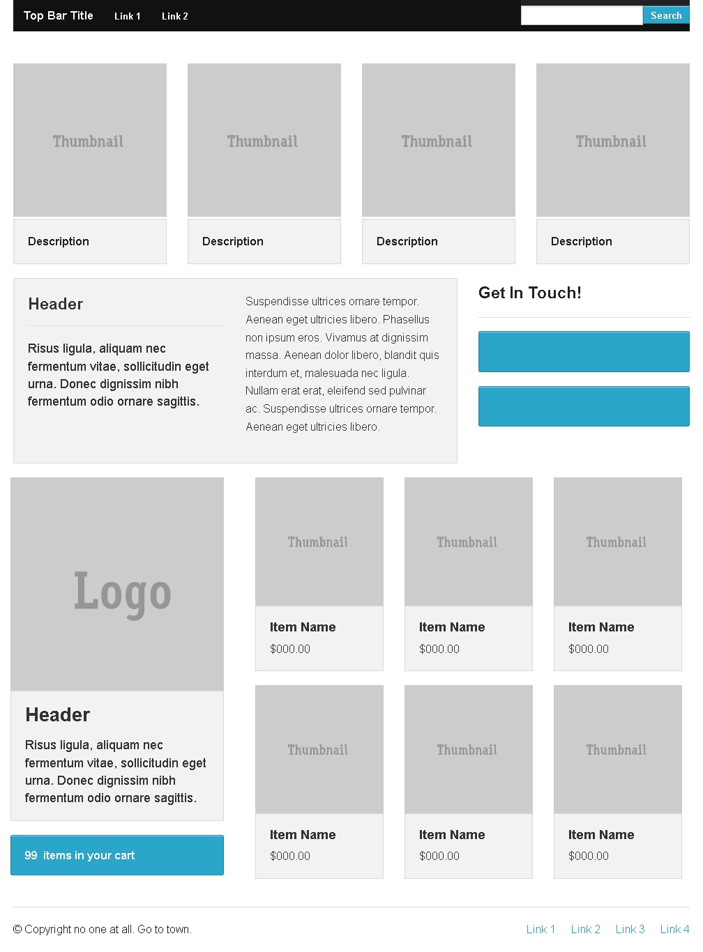 Zurb Foundation Framework Workspace Template